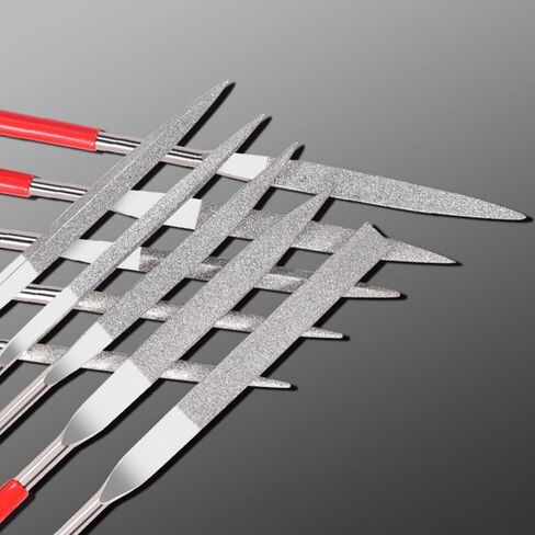 10PCS Steel Needle File Set, Mini Hand Files for Wood, Plastic & Metalworking in Saudi Arabia