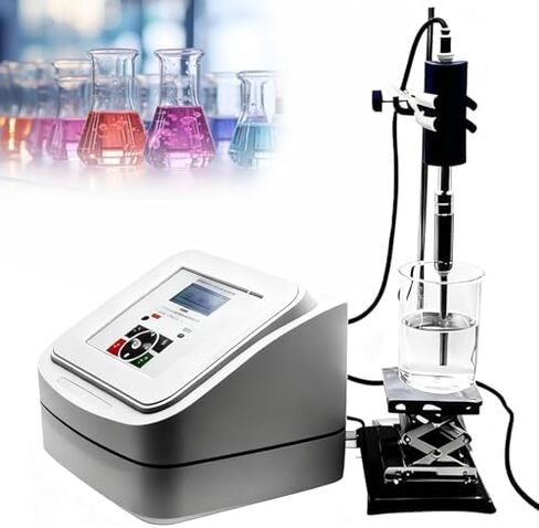 Mini Lab Sonicator & Emulsifier, Digital Control, 2/3/4/6/8/10mm Probes, 2 Modes, 1s-99h Timer, Cell Destruction, Laboratory Ultrasonic Homogenizer in Saudi Arabia