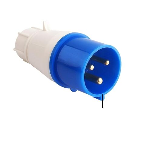 Industrial Plug and Socket Connector Three-Phase Electric 3/4/5 core 16A/32A Waterproof Aviation Male(3 Core 16a Plug 013) in Saudi Arabia
