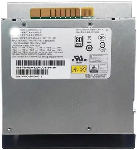690 واط DPS-690AB A PSU لـ P720 P520 تحويل التيار الكهربائي 54Y8980 5P51D77167 5P51D77010 in Saudi Arabia