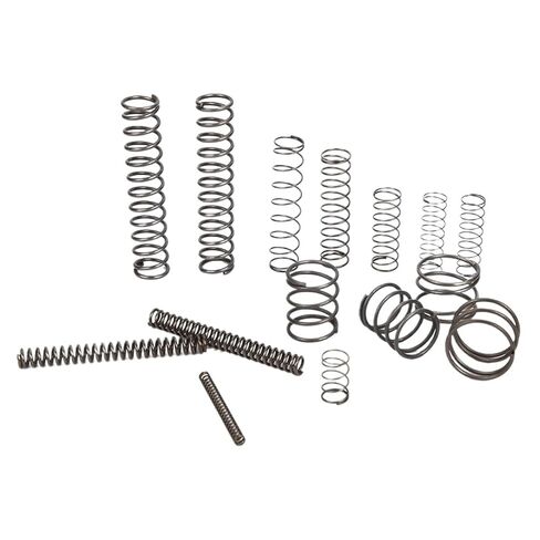 Cylindrical Helical Coil Backspring Compressed Shock Absorbing Pressure Return Small Compression Spring 65Mn Steel 0.2 0.3mm(20mm (10PCS),2.5mm,0.2mm) in Saudi Arabia