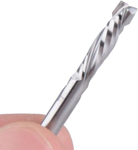 5 قطعة المطاحن نهاية كربيد صعودا وهبوطا قطع CNC دوامة راوتر بت 4x17 مللي متر 2 الناي النجارة للخشب PVC MDF البلاستيك in Kuwait