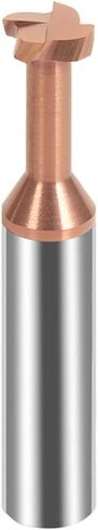1pcs 4 Flutes T Slot End Mill Cutter 6mm 8mm Shank Integral Tungsten Steel End Mill HRC55 T Slot Milling Cutter CNC Grooving Knife Carbide Router Bits in Saudi Arabia