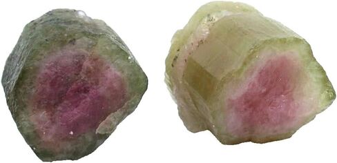 41.12 Gram 205.6 Carat Watermelon Tourmaline Rough Specimen Crystal Gem CS479 in Saudi Arabia