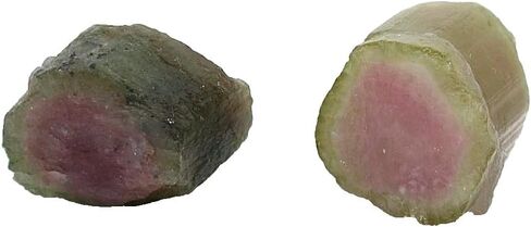 41.12 Gram 205.6 Carat Watermelon Tourmaline Rough Specimen Crystal Gem CS479 in Saudi Arabia