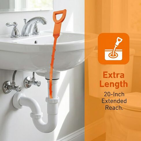 3 PCS Drain Snake Hair Catcher Clog Remover Tool, Shower Snake Hook Sink Unclogger Tool Hair Remover, Drain Clog Remover Cleaning Tools Plumbing Snake for Sewer in Saudi Arabia