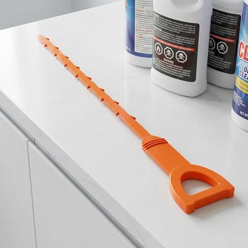 3 PCS Drain Snake Hair Catcher Clog Remover Tool, Shower Snake Hook Sink Unclogger Tool Hair Remover, Drain Clog Remover Cleaning Tools Plumbing Snake for Sewer in Saudi Arabia