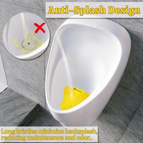 Premuim Large Urinal Screen Deodorizer 10 pack of 3D Wave – Anti-Splash Urinal Cake infused with Essential Oils for Long Lasting 30-Day Odor Control in Bathrooms Toilets Offices Schools, Lemon Lime in Saudi Arabia
