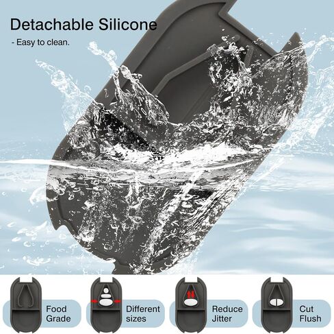Pill Cutter & Splitter & Organizer – Accurately Cuts, Stores Pills with Detachable V-Shaped Silicone Slot, Portable & Easy to Clean in Saudi Arabia