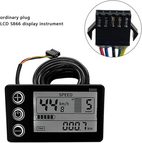 Electric Bicycle LCD Screen, Compatible Fit for Ridstar Q20 H20 H26 Pro LCD Screen in Saudi Arabia