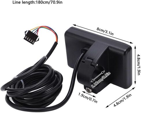 Electric Bicycle LCD Screen, Compatible Fit for Ridstar Q20 H20 H26 Pro LCD Screen in Saudi Arabia