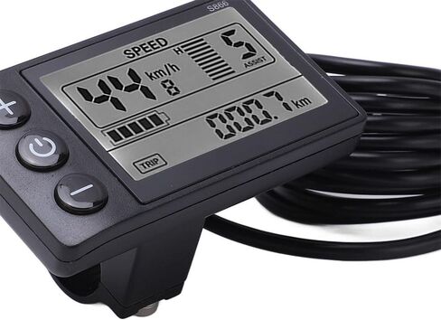 Electric Bicycle LCD Screen, Compatible Fit for Ridstar Q20 H20 H26 Pro LCD Screen in Saudi Arabia
