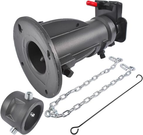 C5G1216 12"-16" Adjustable Cushioned 5th Wheel Gooseneck Adapter, Replacement for Convert-A-Ball, Towing Capacity 20000 Lbs, Without Safty Chain in Saudi Arabia