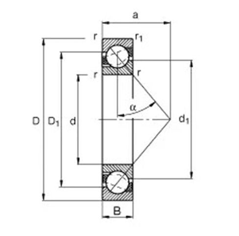 1 قطعة 7309 7309BEP 7309BEP/P6 45x100x25 7309-B-TVP محامل الاتصال الزاوي تحمل in Saudi Arabia