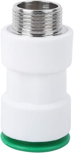 Straight Connector,32mm G1in Adapter,Plastic Secure Leakproof Ergonomic Quick Install Durable Stable for PPR PE PVC Water Pipe Plumbing Pipeline Connection Repair in Saudi Arabia