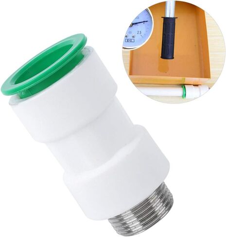 Straight Connector,32mm G1in Adapter,Plastic Secure Leakproof Ergonomic Quick Install Durable Stable for PPR PE PVC Water Pipe Plumbing Pipeline Connection Repair in Saudi Arabia