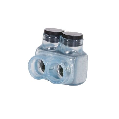 Polaris Vision Tap IT-3/0CB موصل معزول - 2 منفذ دخول أحادي الجانب - 3/0-6 AWG-1 Pack-Clear in Saudi Arabia