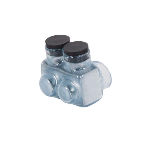 Polaris Vision Tap IT-3/0CB موصل معزول - 2 منفذ دخول أحادي الجانب - 3/0-6 AWG-1 Pack-Clear in Saudi Arabia