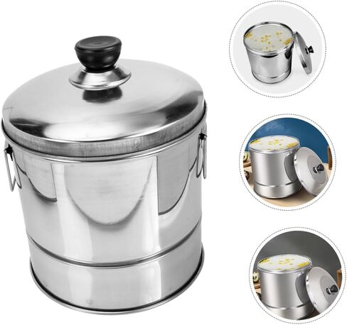 Capacity Stainless Steel Rice Steamer Bucket for Home Restaurant Use Versatile Cooking Tool with Handle for Easy Access for Steaming Rice Dumplings and More in Saudi Arabia