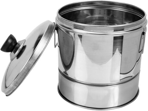 Sosoport Capacity Stainless Steel Rice Steamer Sushi Rice Container for People Kitchen Gadget for Home Restaurant Use Smooth Surface Fine Workmanship in Saudi Arabia