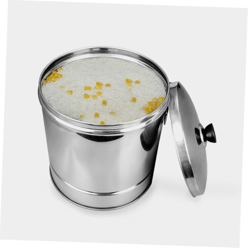 Sosoport Capacity Stainless Steel Rice Steamer Sushi Rice Container for People Kitchen Gadget for Home Restaurant Use Smooth Surface Fine Workmanship in Saudi Arabia