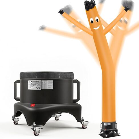 رجل رقص قابل للنفخ 12 قدم مع منفاخ 3/4hp ، ودائم للغاية ومقاوم للدموع البوليستر البوليستر نايلون يرقص رجل القابل للنفخ ، ويلوح بالأنبوب القابل للنفخ in Kuwait