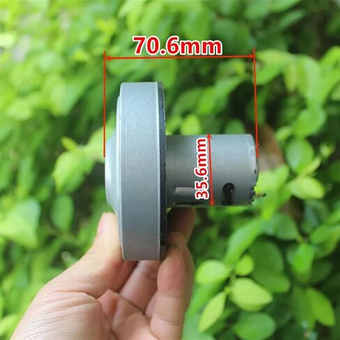 DC vacuum cleaner front and rear ball bearing motor 12V 110W high-speed motor in Saudi Arabia