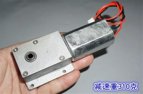 Through-hole shaft 5V6V8V Worm gear and worm reduction motor Suitable for lock mechanism turntable Supports forward and reve in Saudi Arabia