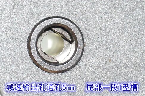Through-hole shaft 5V6V8V Worm gear and worm reduction motor Suitable for lock mechanism turntable Supports forward and reve in Saudi Arabia