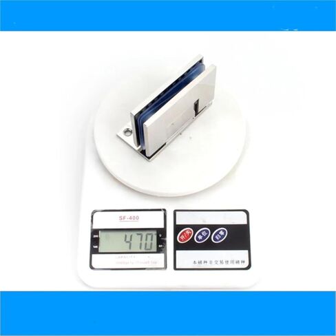 مفصل زجاجي بمشبك 304 من الفولاذ المقاوم للصدأ 90 درجة (XYGL-13) قطعة واحدة in Kuwait