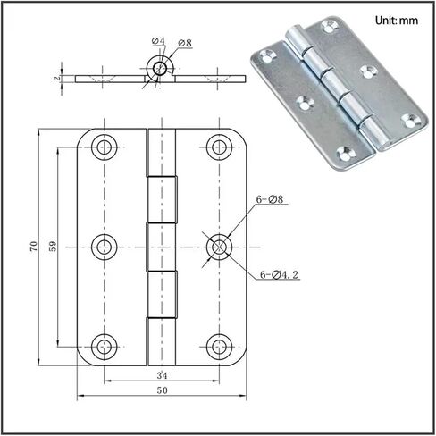 مفصلات حديدية للتحكم في محامل 180 درجة قطعة واحدة in Kuwait