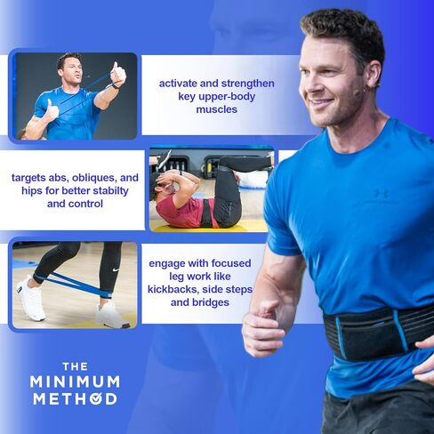 Joey Thurman Mini Resistance Bands, 5-Pack Mini Loop Bands for Exercise, Booty Bands for Glutes Legs and Hips, Home Gym Workout Bands in Saudi Arabia