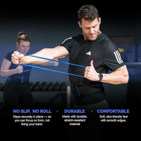 Joey Thurman Mini Resistance Bands, 5-Pack Mini Loop Bands for Exercise, Booty Bands for Glutes Legs and Hips, Home Gym Workout Bands in Saudi Arabia