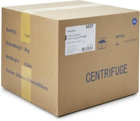 McKesson Centrifuge Machine for Laboratory Clinical Use, Fixed Speed at 3400 RPM - 6 Place Fixed Angled Rotor, 1 Count in Saudi Arabia