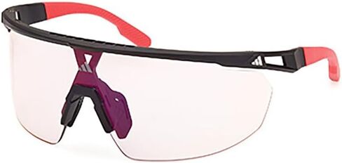 Adidas Sport Sunglasses SP 0095 02L Matte Black/Dark Red 0mm in Saudi Arabia