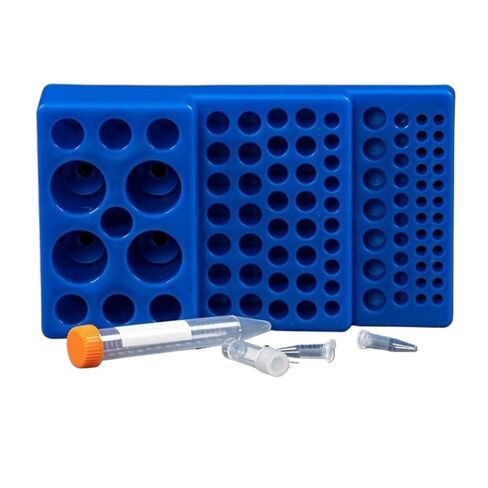 Aluminum Cooling Block 1pc Plastic Centrifuge Tube Rack Stepped 0.2/0.5/1.5/2/5/10/15/50Ml Test Holder Multifunctional in Saudi Arabia