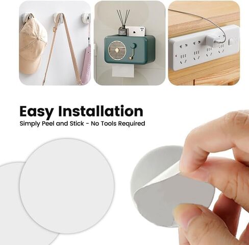 4 Pcs Adhesive Disk for Suction Cup Shower Suction Cup Adhesive Sticker Discs 80mm Circular Plastic Mounting Pads Heat Resistant Double-Sided Stickers Suction Items Coated Stick Pad Holder in Saudi Arabia