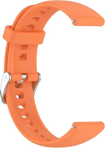 FitTurn [10 عبوات 16 مم من أجل Itech Active 3 استبدال سوار معصم من السيليكون اللامع الملون قابل للتعديل حزام إكسسوارات in Saudi Arabia