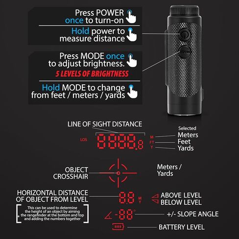 Golf Rangefinder with Slope in Saudi Arabia