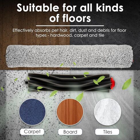 (28 حزمة) مجموعة ملحقات قطع غيار Omni S1 Pro متوافقة مع مكنسة Eufy Omni S1 Pro Robot، 2 فرشاة دوارة مطاطية، 2 ممسحة دوارة، 8 فرش جانبية، 8 أكياس غبار، 8 مرشحات HEPA in Kuwait