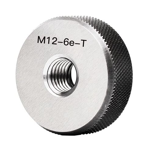 1 Set (1 Pass Gauge + Stop Gauge) M2-M50 Non-Standard Metric fine Tooth Thread Ring 6e M2M3M4M5-M50(M27X3 6e TZ) in Saudi Arabia
