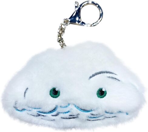 Thunderheads Tornado Plush Keychain, Weather-Inspired Educational Clip-On Collectible with Fun Fact Card, Eco-Friendly Plush Bag Charm, STEM Tool to Learn about Storms and Unique Earth Science Gift in Saudi Arabia
