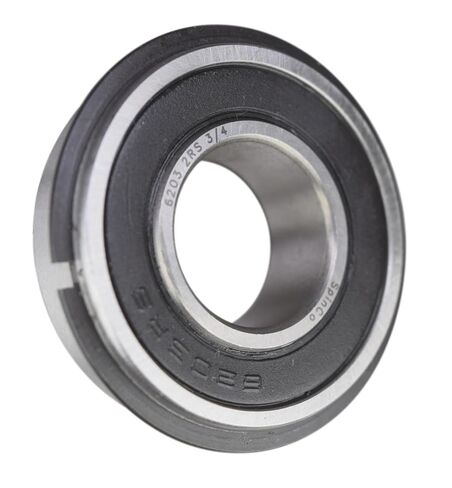 6203-2RSNR 3/4 Radial Ball Bearing with Snap Ring 3/4" X 40MM X 12MM by SpinCo in Saudi Arabia