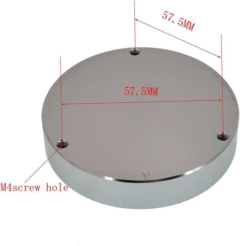 Aluminum alloy horizontal bubble universal high-precision small level bubble level instrument circular bubble platform calibration (74x15mm silver blue) in Saudi Arabia
