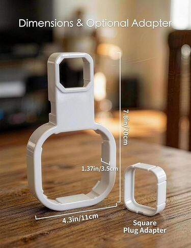 Wall Mount Holder for eero 6 & eero 6+ Router Mesh Wi-Fi System, No Messy Wires, Outlet Wall Mount for eero 6 Plus, eero 6 Extender, 1 Pcs in Saudi Arabia