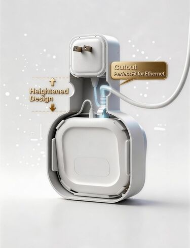 Wall Mount Holder for eero 6 & eero 6+ Router Mesh Wi-Fi System, No Messy Wires, Outlet Wall Mount for eero 6 Plus, eero 6 Extender, 1 Pcs in Saudi Arabia