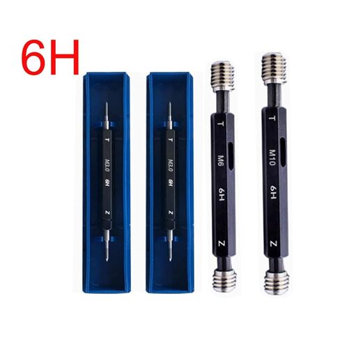 1PCS Steel fine Thread Gauge 6H M4 M5 M6 - M50 Pitch 0.5(M28X0.5 6H) in Saudi Arabia