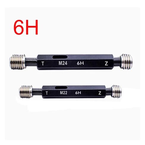 1PCS Steel fine Thread Gauge 6H M4 M5 M6 - M50 Pitch 0.5(M28X0.5 6H) in Saudi Arabia