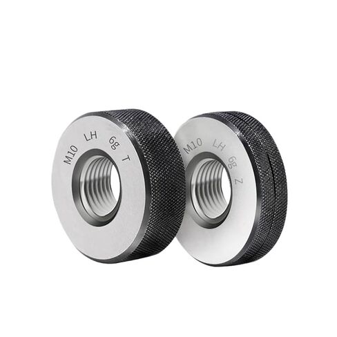 1SET(1*GO+1*NOGO) 6g Accuracy Left Hand M17-M28 Non-Standard Metric Thread Ring Gauge Measure Tools M17M18M19M20M22M24M25M26-M28(M23X1 LH T Z) in Saudi Arabia