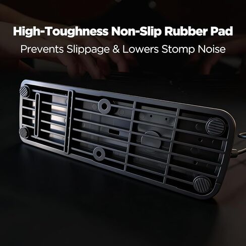 دواسة مستدامة عالمية للوحة المفاتيح/البيانو مع مفتاح قطبي - قابس 1/4 بوصة (6.5 ملم) متوافق مع البيانو الرقمي، وأجهزة تحكم MIDI ولوحات المفاتيح الإلكترونية (SP-01) in Kuwait